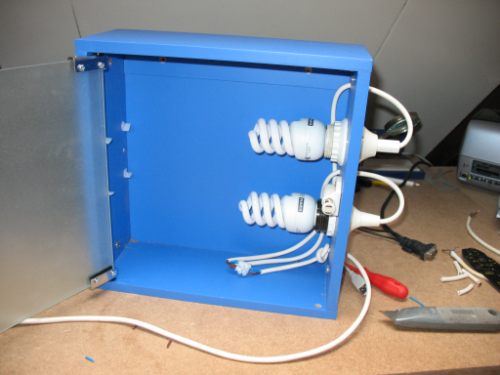 CFL UV box
